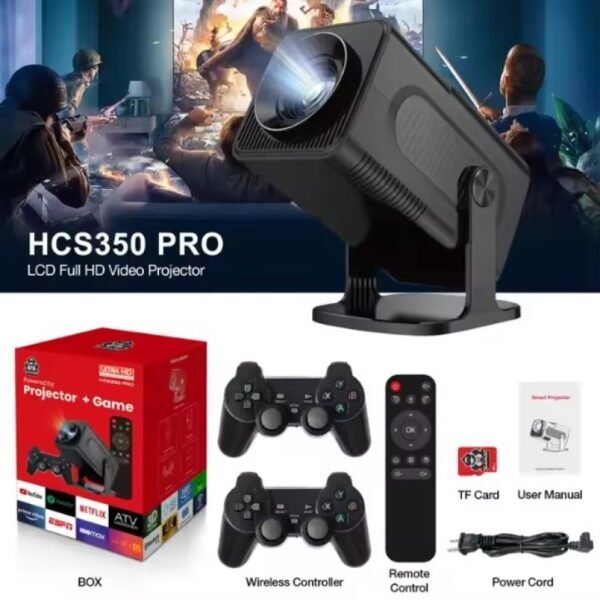 HCS 350pro High Quality Android Projector - Image 4