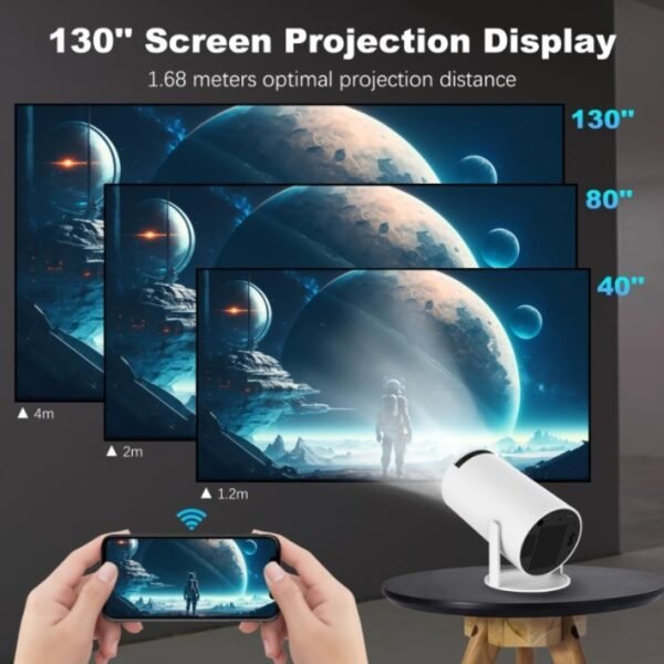 HY300 Mini Android Projector - Image 7