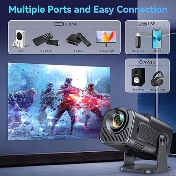 HY320 4k Android Projector Profesional Projector - Image 7