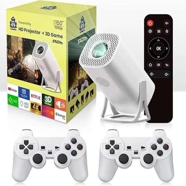 Salange S40 MAX Smart Gaming Projector built in Android , Bluetooth WIFI System - Image 3